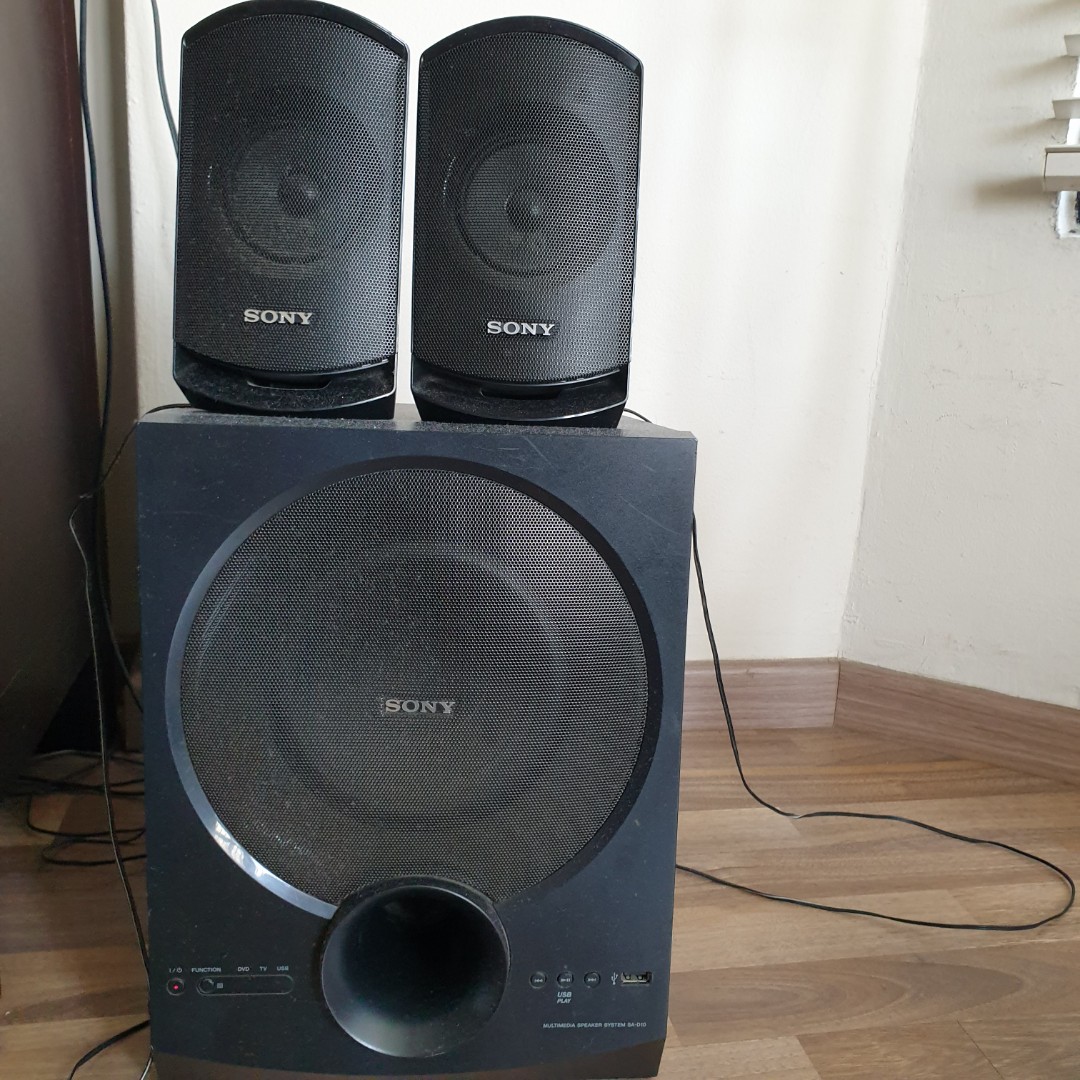 Move out sale Sony SA D40 4.1 Channel Multimedia Speaker System