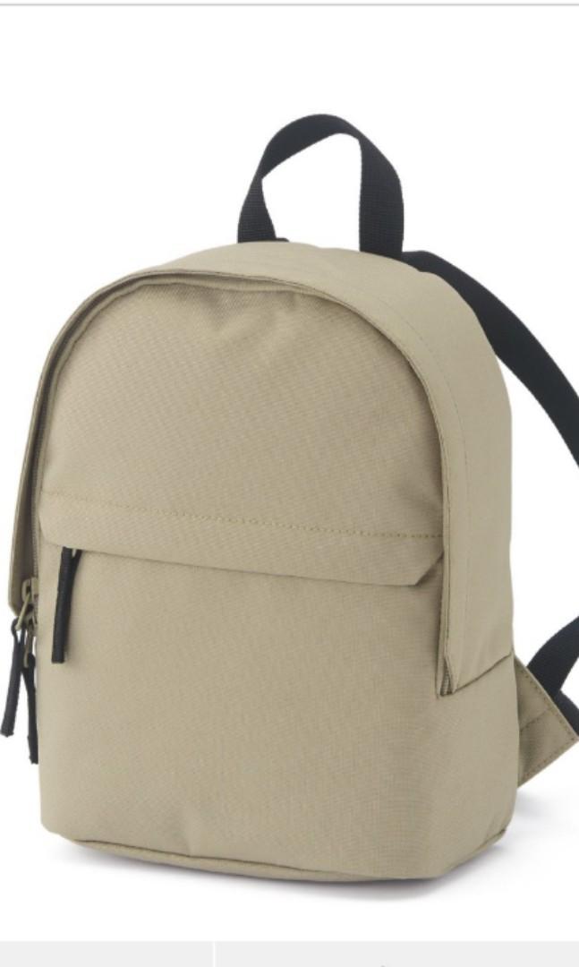 Muji mini backpack top