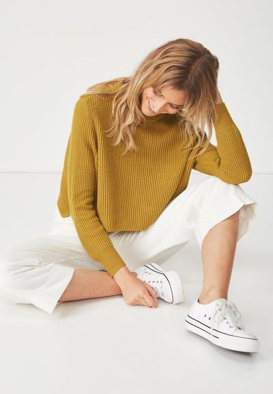 Archy cropped pullover new arrivals