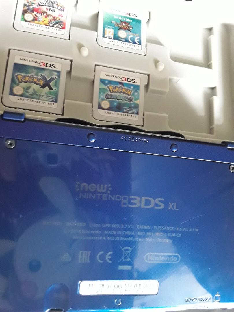 New 3ds ll 歐版+4個game, 電子遊戲, 電子遊戲, Nintendo 任天堂