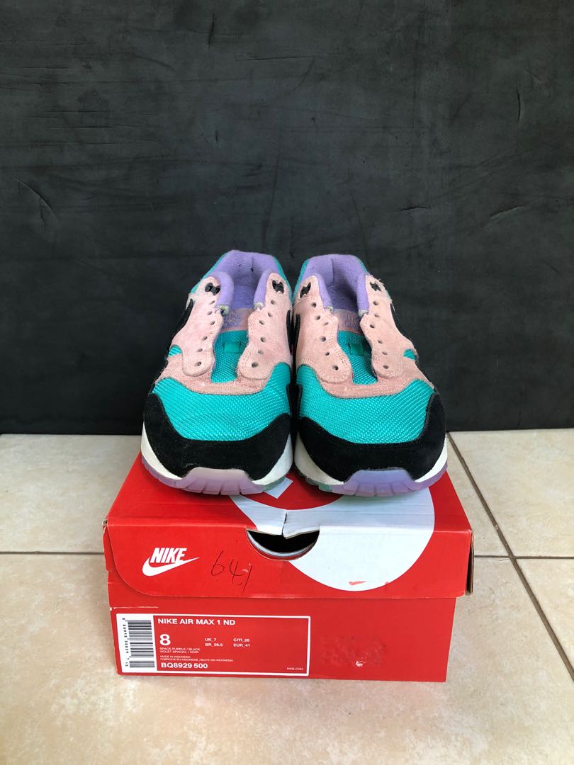 Nike air max 1 have a Nike day, Fashion, Footwear, Sneakers on Carousell