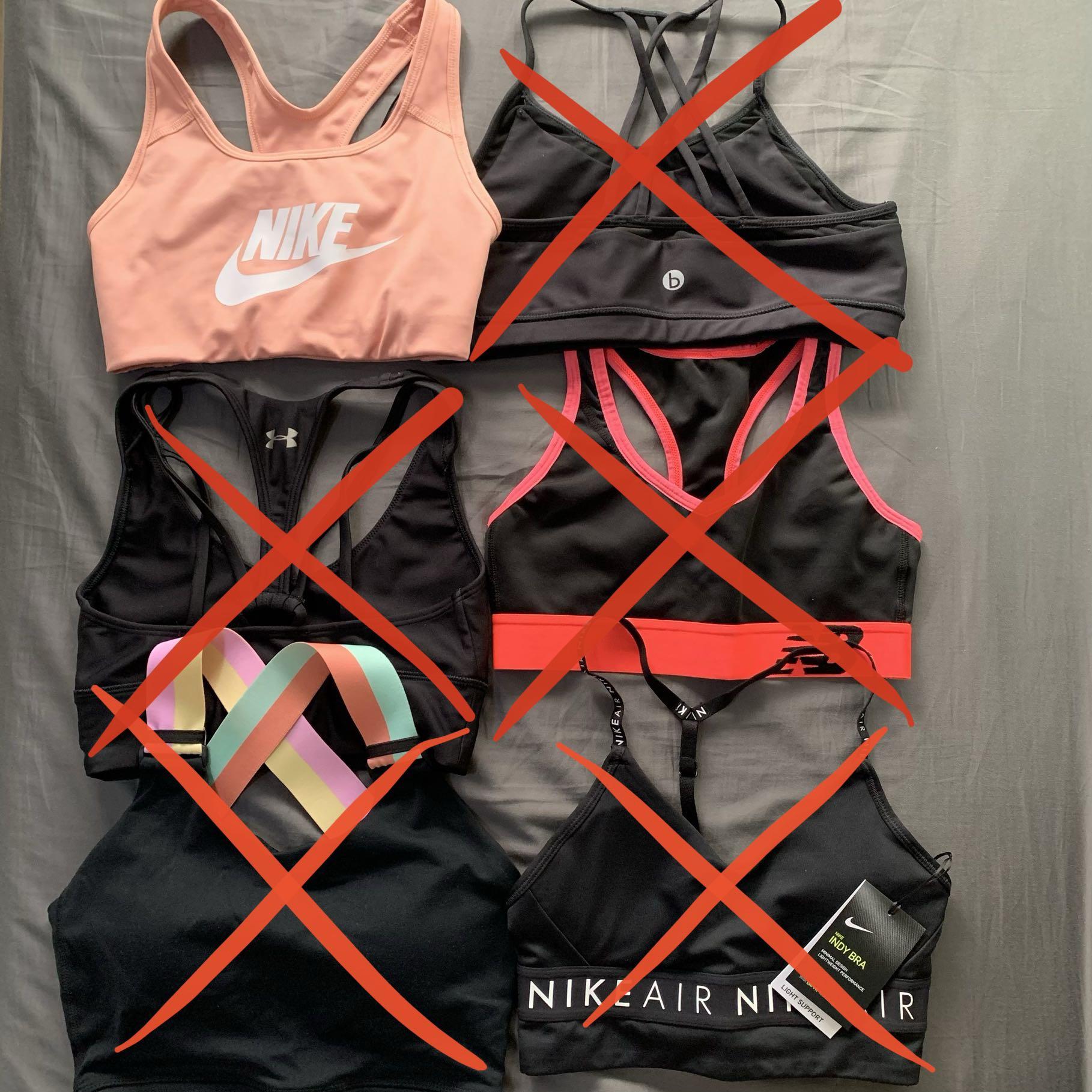 clearance nike sports bra