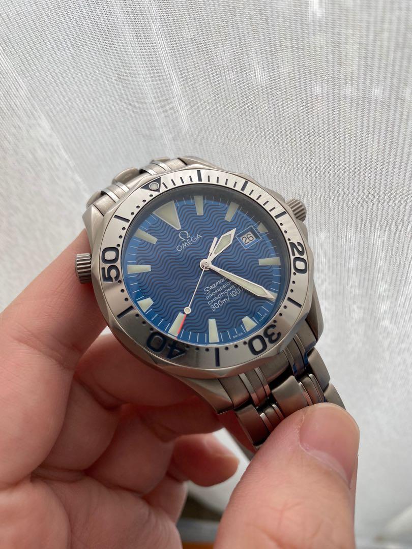 omega titanium seamaster