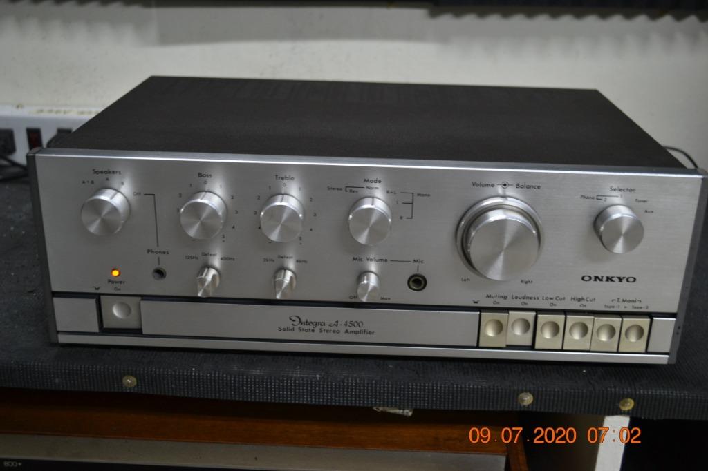 Onkyo Integra A-4500 Integrated Amplifier, Audio, Soundbars