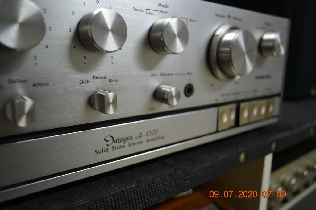 Onkyo Integra A-4500 Integrated Amplifier, Audio, Soundbars