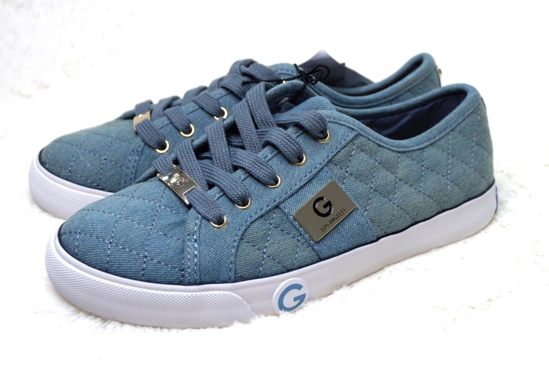guess denim sneakers