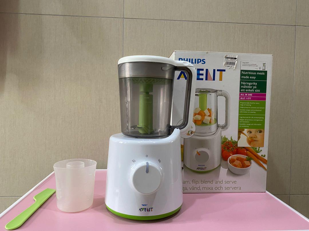 avent steamer blender cleaning