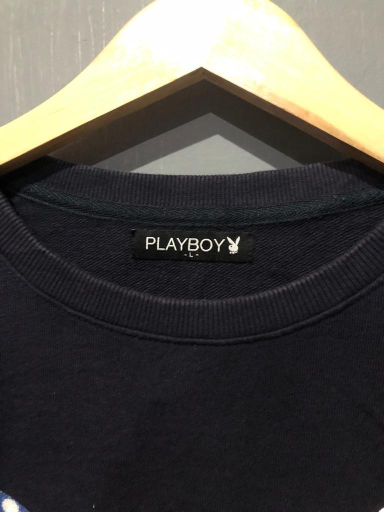 Playboy Original Crewneck Import Branded, Fesyen Pria, Pakaian , Atasan di  Carousell