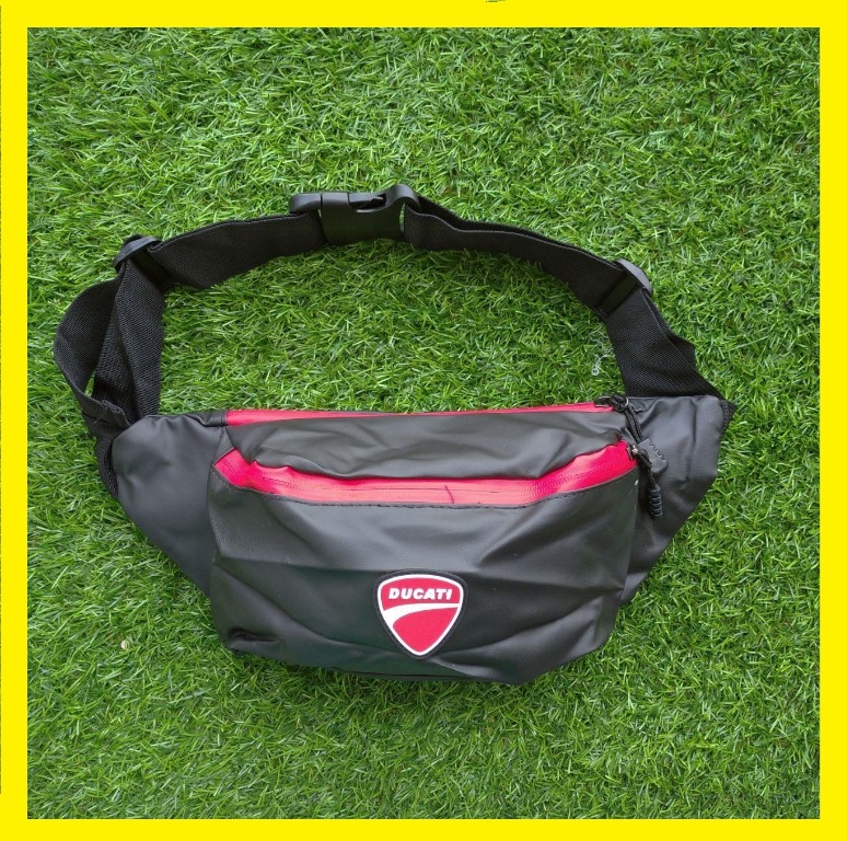 Pouch Beg Ducati Waist Bag Men S Fashion Bags Wallets Sling Bags On Carousell