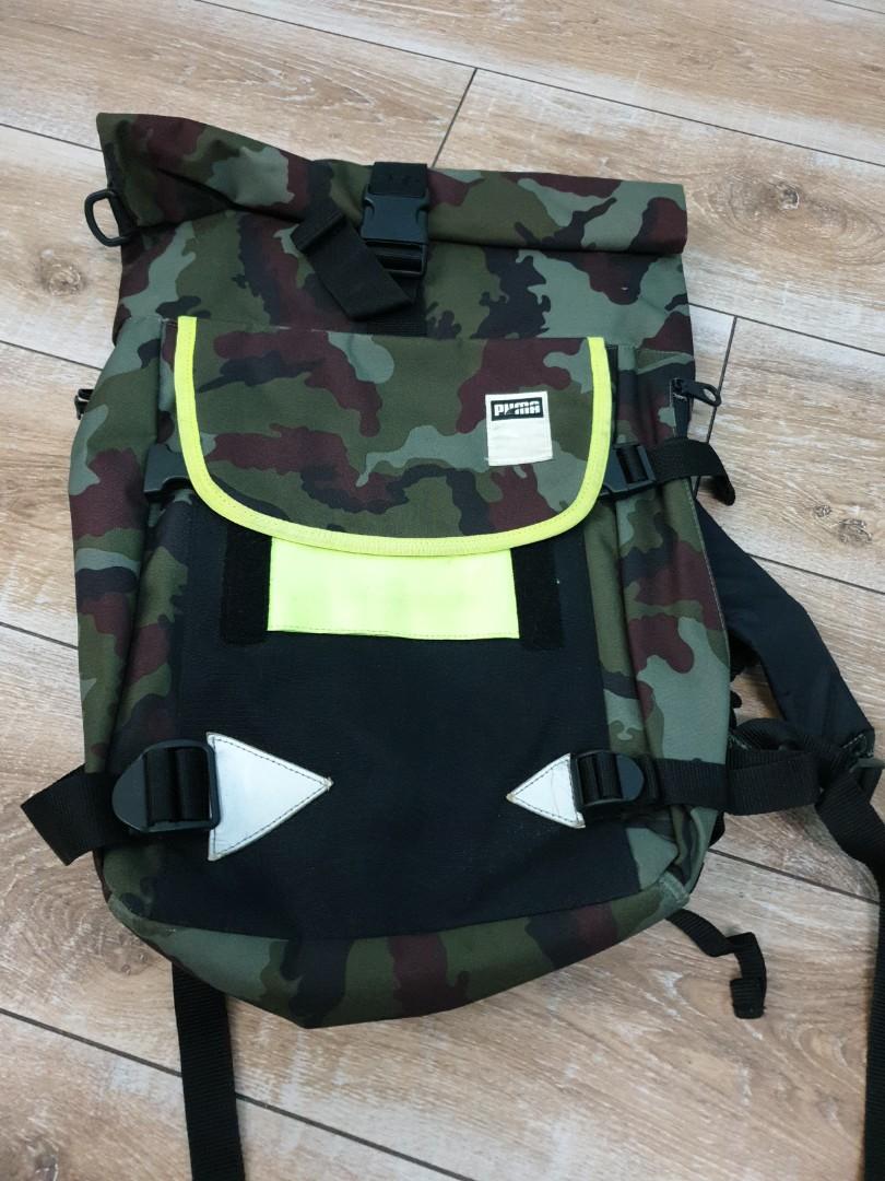 puma camo bag