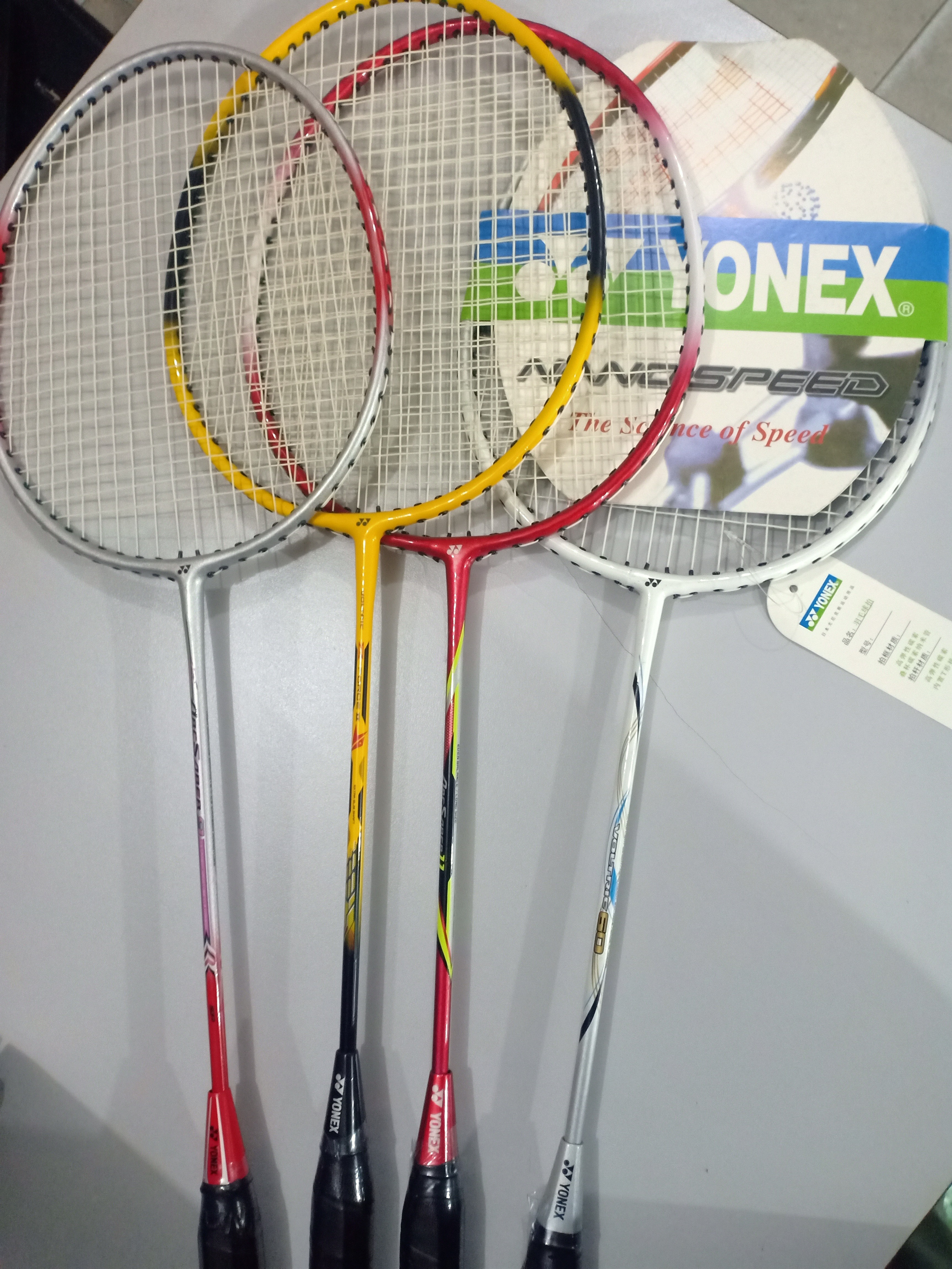 Raket Yonex New, Sports Equipment, Sports and Games, Racket and Ball Sports on Carousell