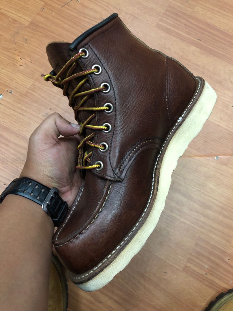 red wing classic moc toe boots