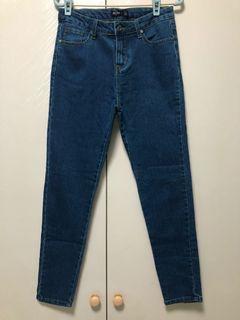 Jeans / Brown Camel skirt 