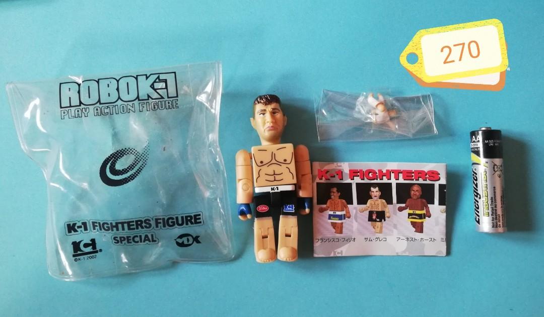 Robok-1 K-1 Fighters Figure (Category: Figurines & Statues) located in Quezon City. Submitted by emargpascual (Listing ID 1033721104, Image 1). Description: Robok-1 K-1 Fighters Figure Bnew (Special) Super Rare Figure For more toys like & follow my fb page "Matt's Collection".