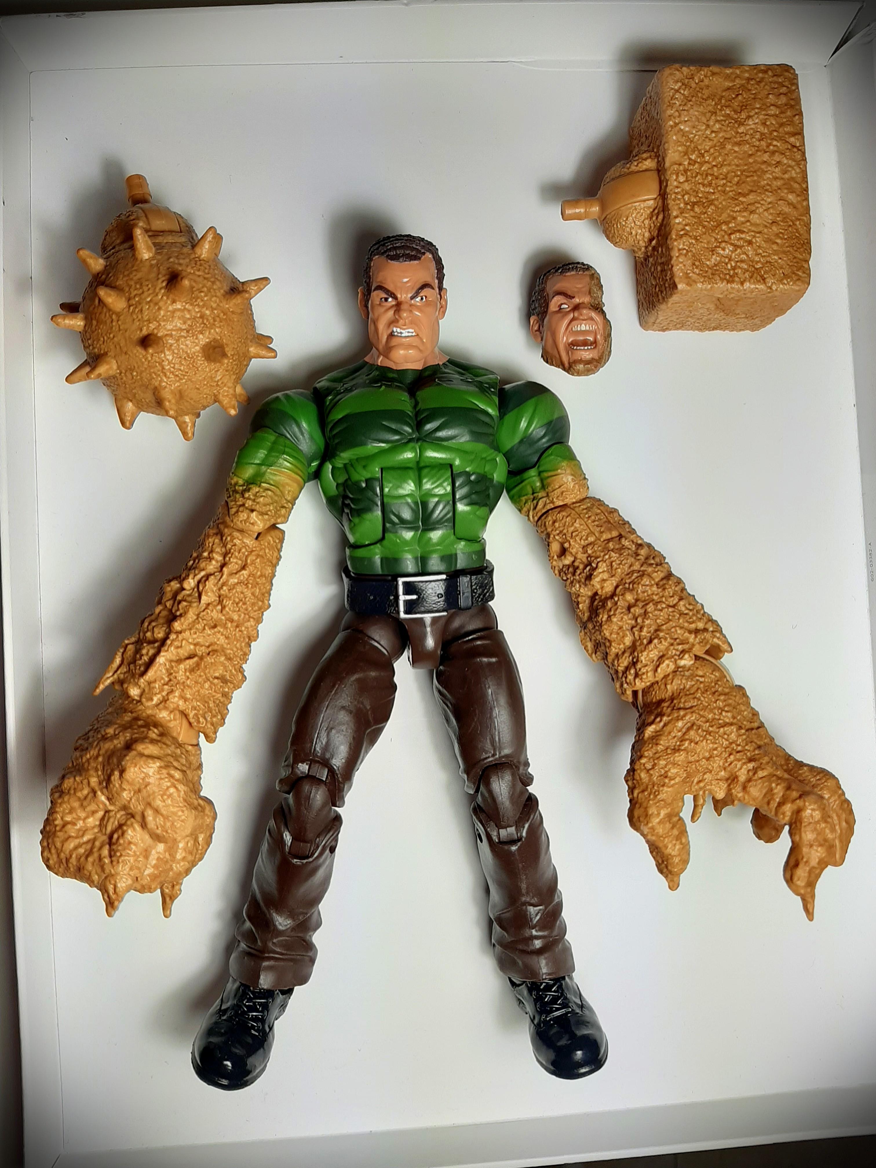 Marvel legends sandman baf sales