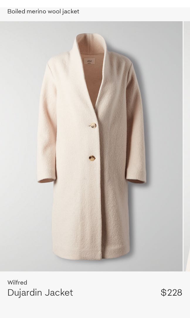 Dujardin jacket aritzia top