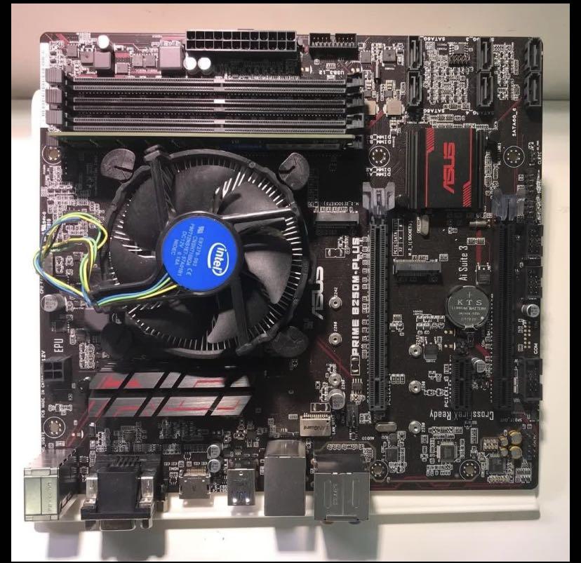 Asus B250m Plus Motherboard Electronics Computer Parts Accessories On Carousell