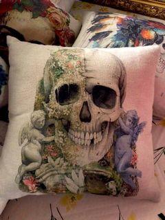 Skull design Throw pillow 6pcs