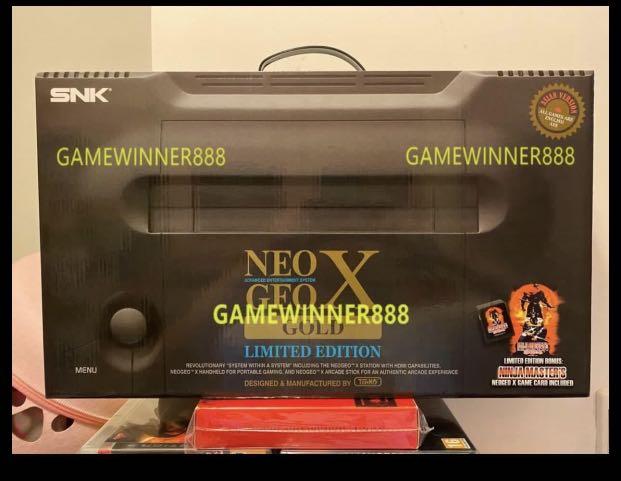 中古二手）機皇SNK Neo Geo X Gold System, 電子遊戲, 遊戲機配件, 遊戲週邊商品- Carousell