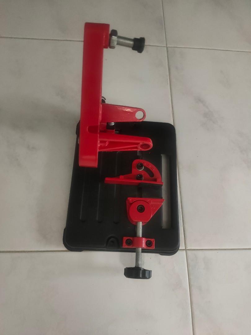 Stand tool (Category: Everything Else) located in Singapore. Submitted by autobann (Listing ID 1033735413, Image 3). Description: cutting stand. attach a grinder and it cuts for wood and metal work, bought for a cutting for a project. it's an awesome stand. used once... not using anymore. clearing..