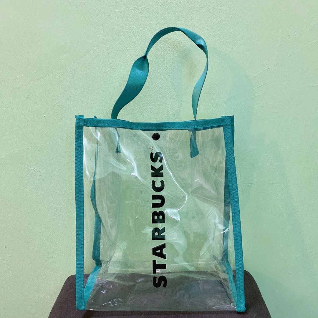 Starbucks outlet transparent bag