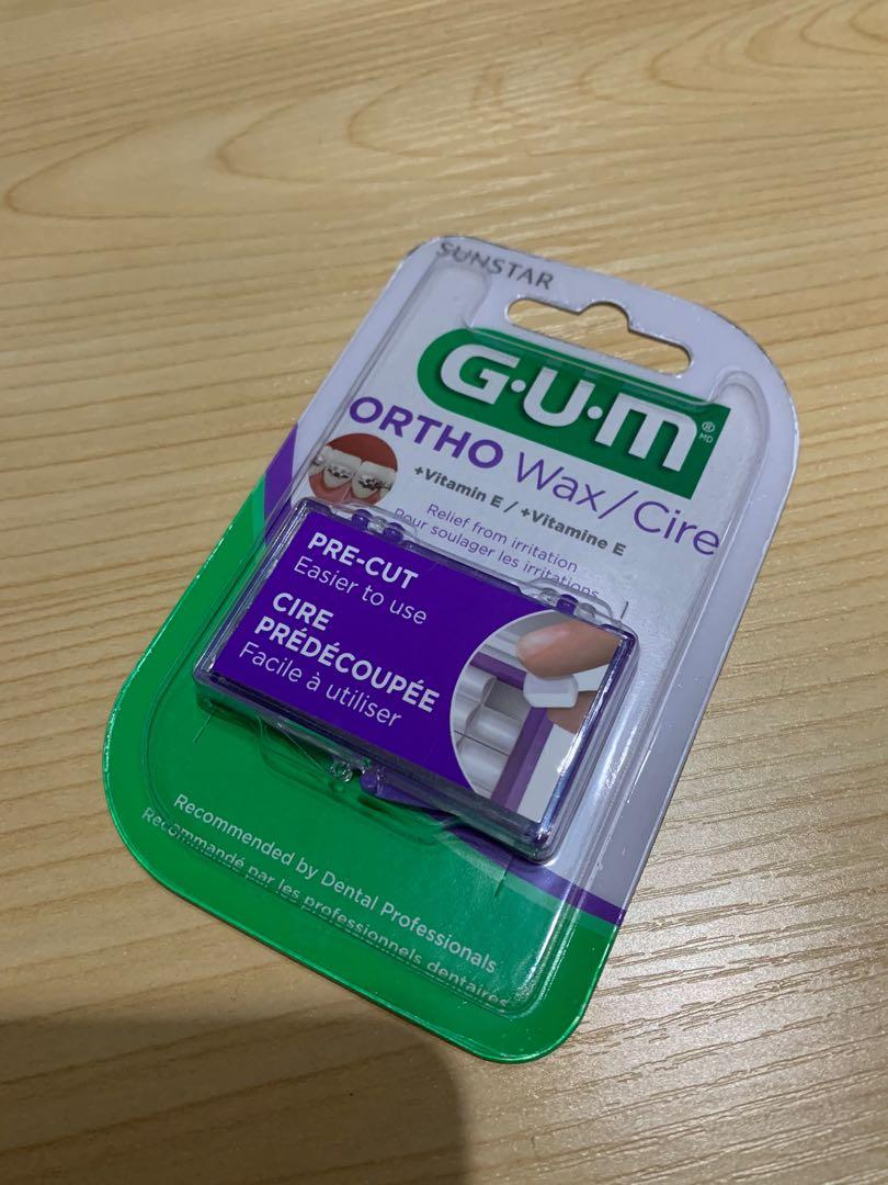 Sunstar GUM Ortho Wax 牙蠟 傳統箍牙軟蠟 , 其他, 其他 Carousell
