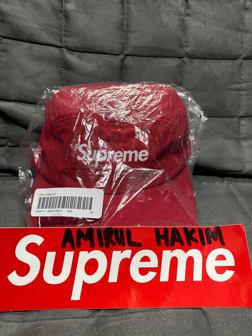 Supreme Trail Camp Cap Red