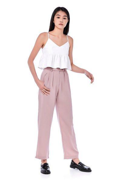 darsie trousers dusty pink, Women's