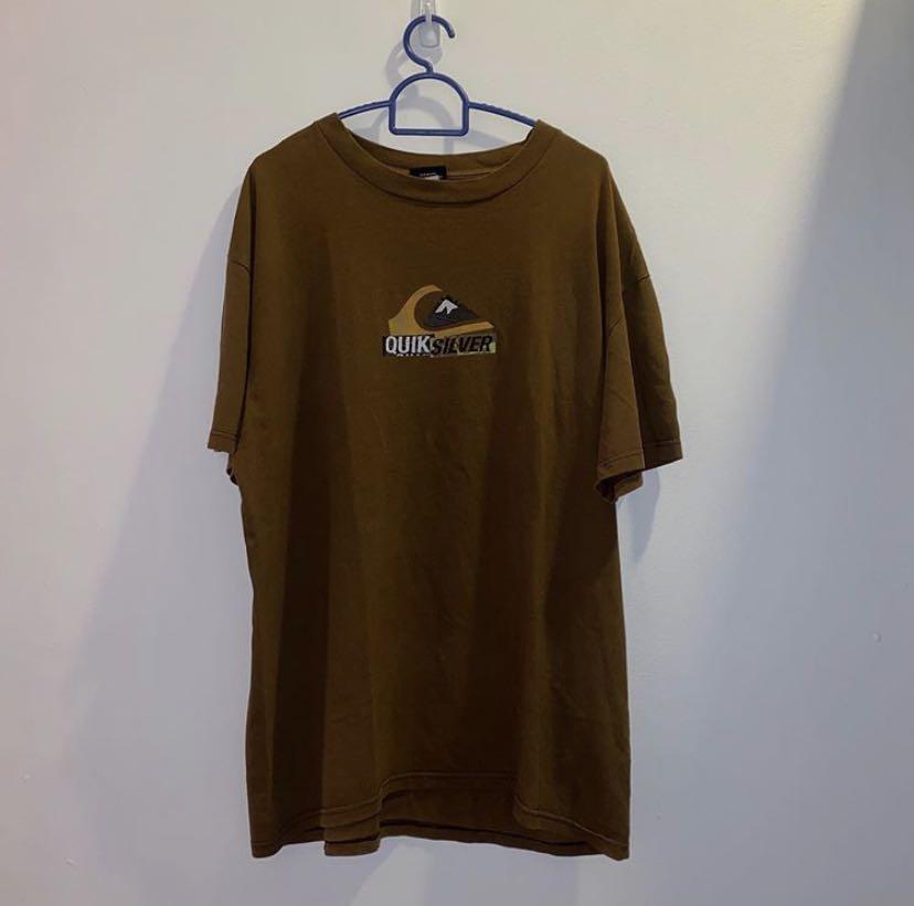 thrifted quicksilver tee Men s Fashion Tops Sets Tshirts