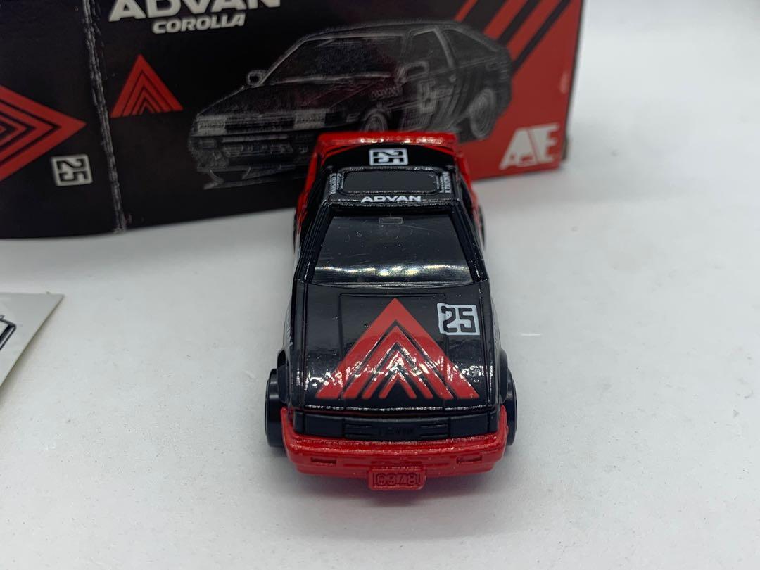 tomy tomica 黑盒78 advan toyota corolla levin japan 日本製特注鈴鹿
