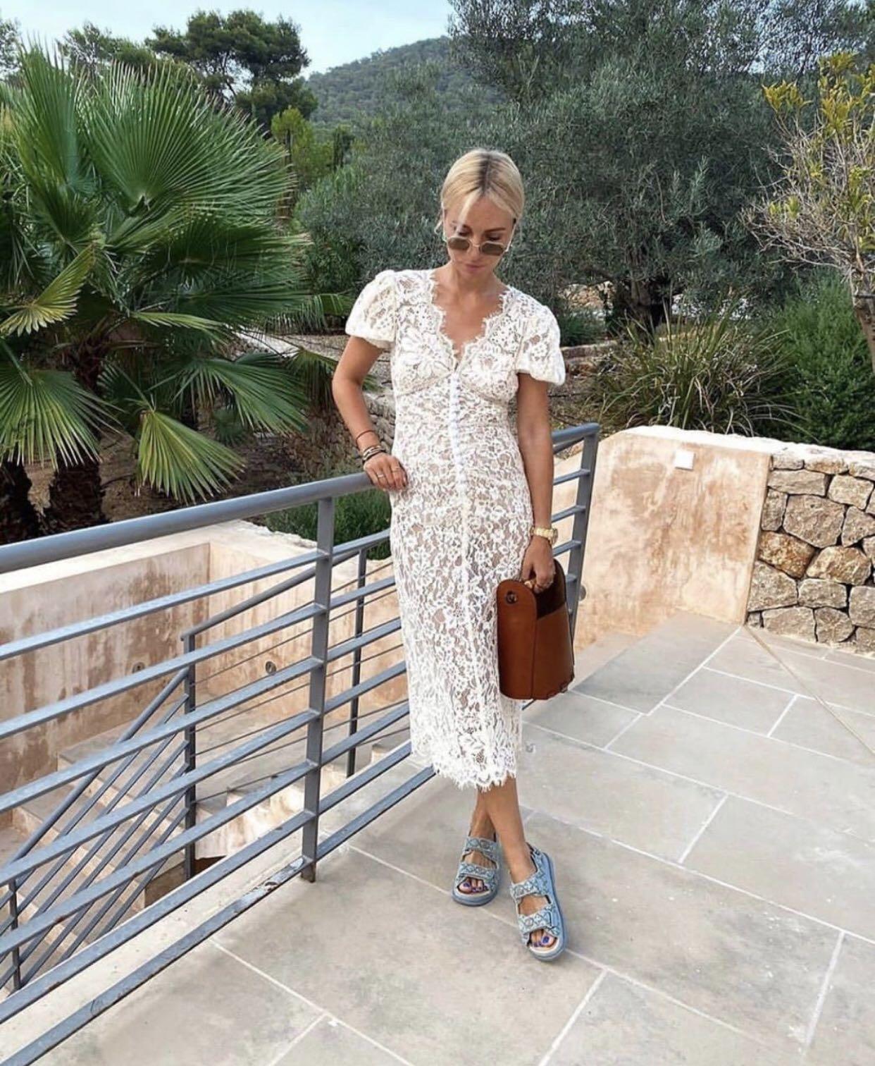 Self portrait camellias dress best sale
