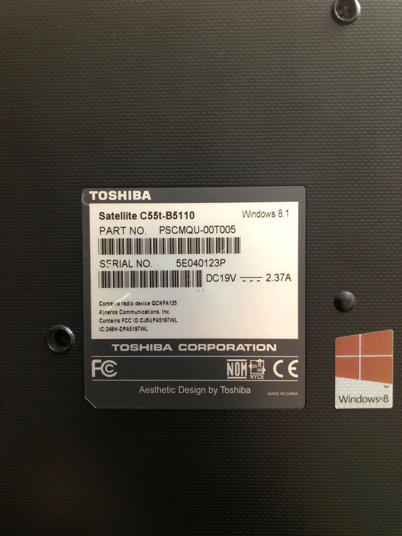 Toshiba Touch Screen Laptop 15 inch, Computers & Tech, Laptops