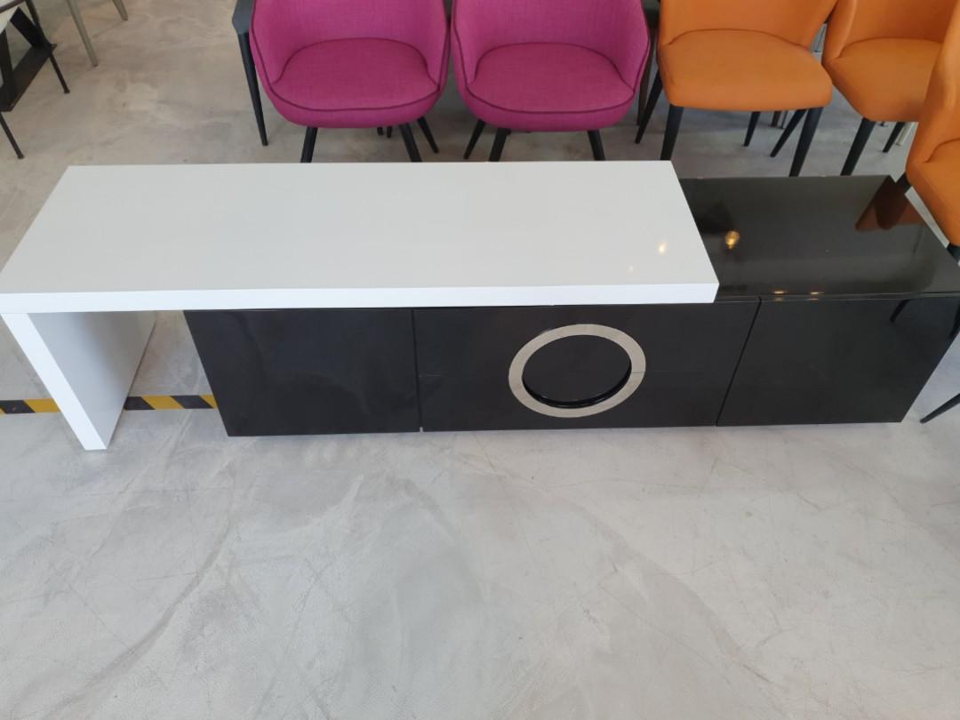 Tv Console Furniture Shelves Drawers On Carousell