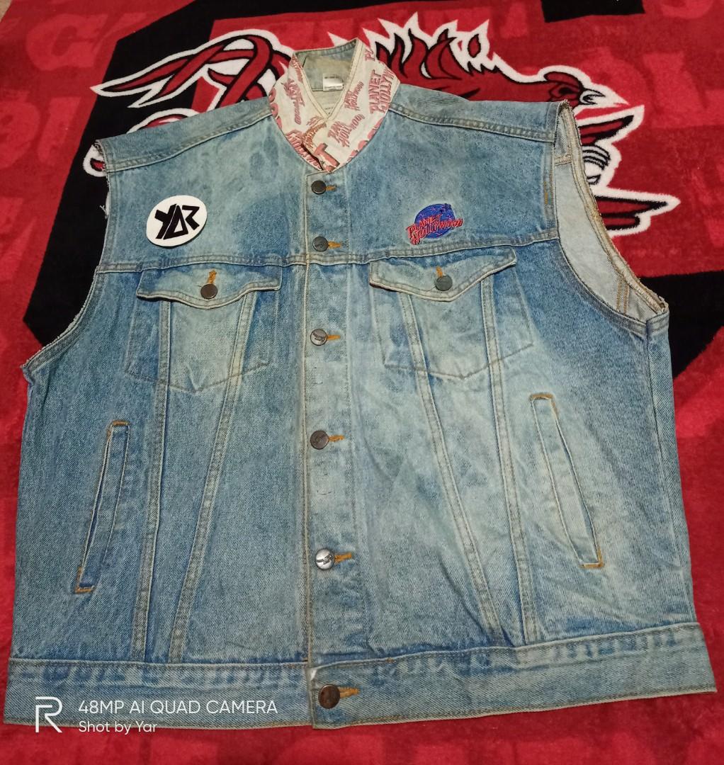 planet hollywood jean jacket