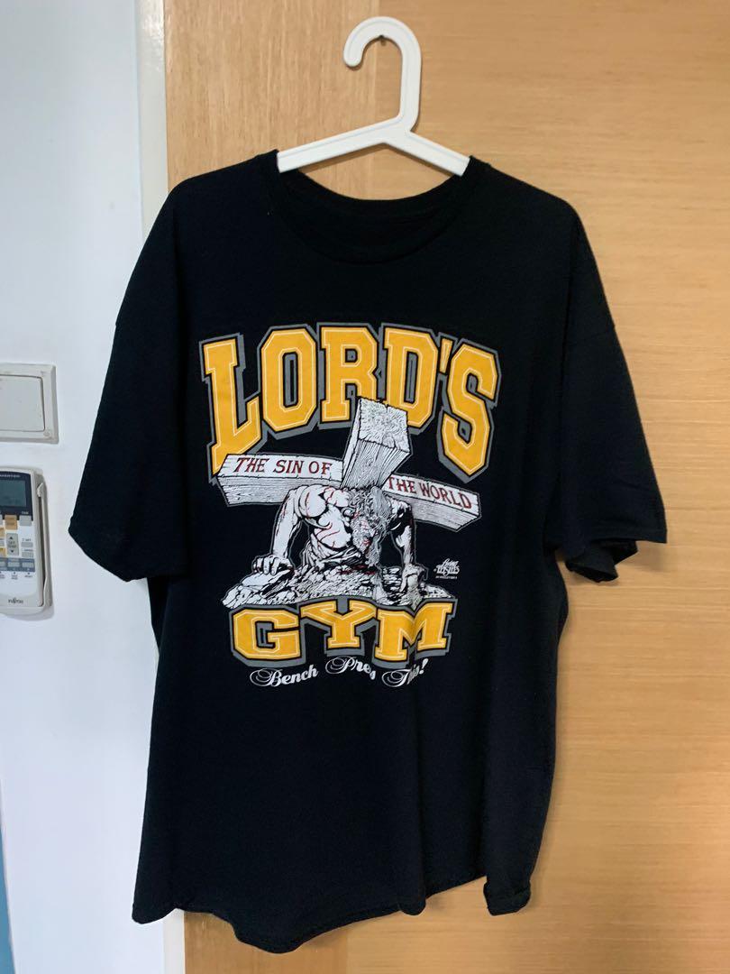 The lord's deals gym t shirt