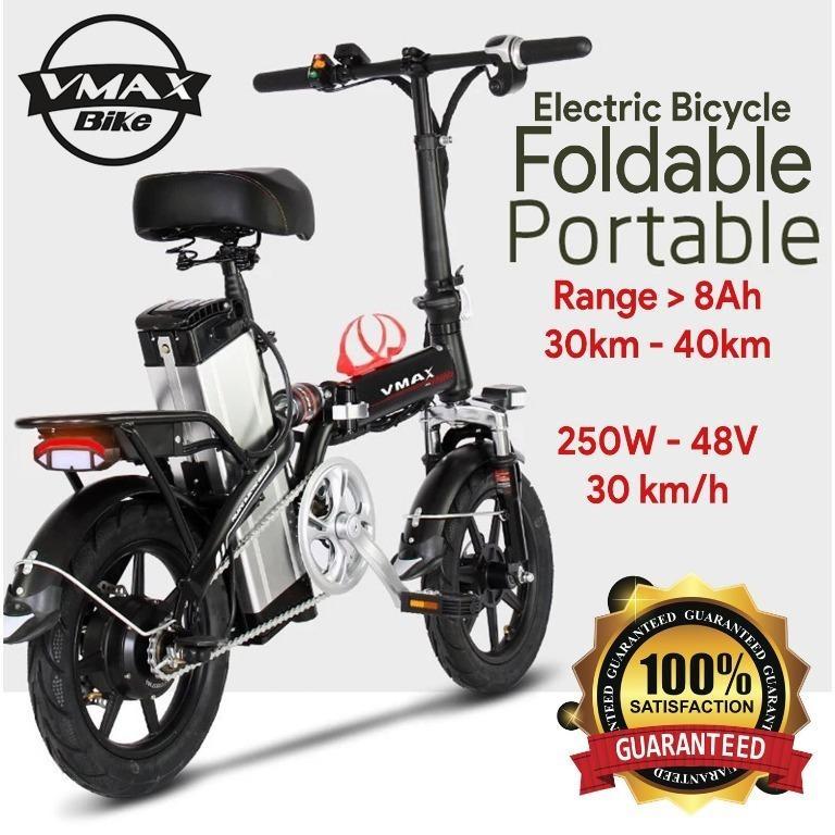 snap on electric bike