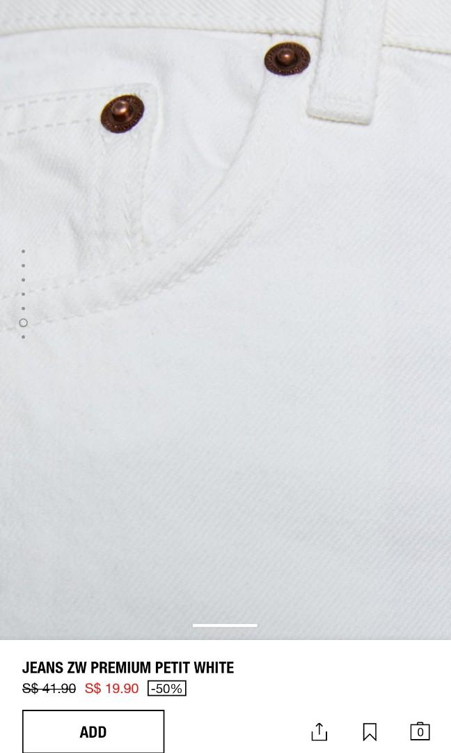 Jeans zw premium clearance petit white