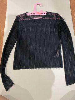 ZARA Transparent longshirt