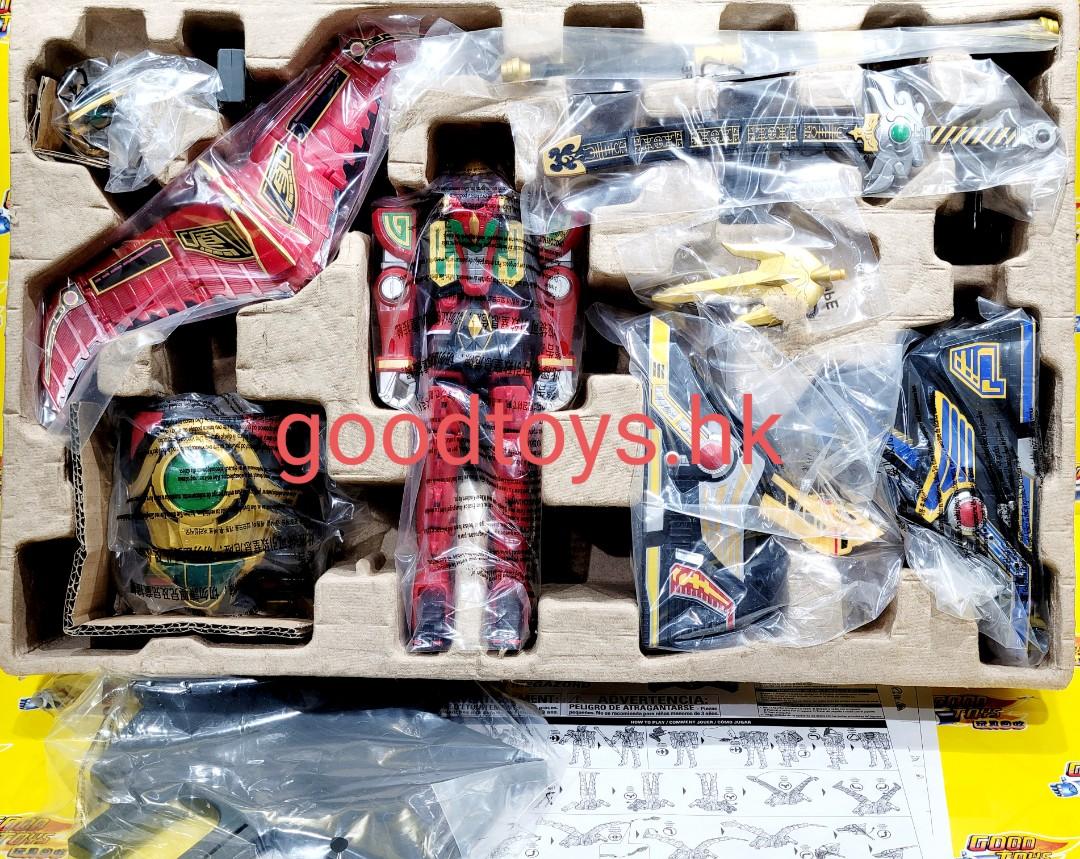 中古已開封BANDAI 美版POWER RANGERS 五星戰隊LEGACY THUNDER MEGAZORD