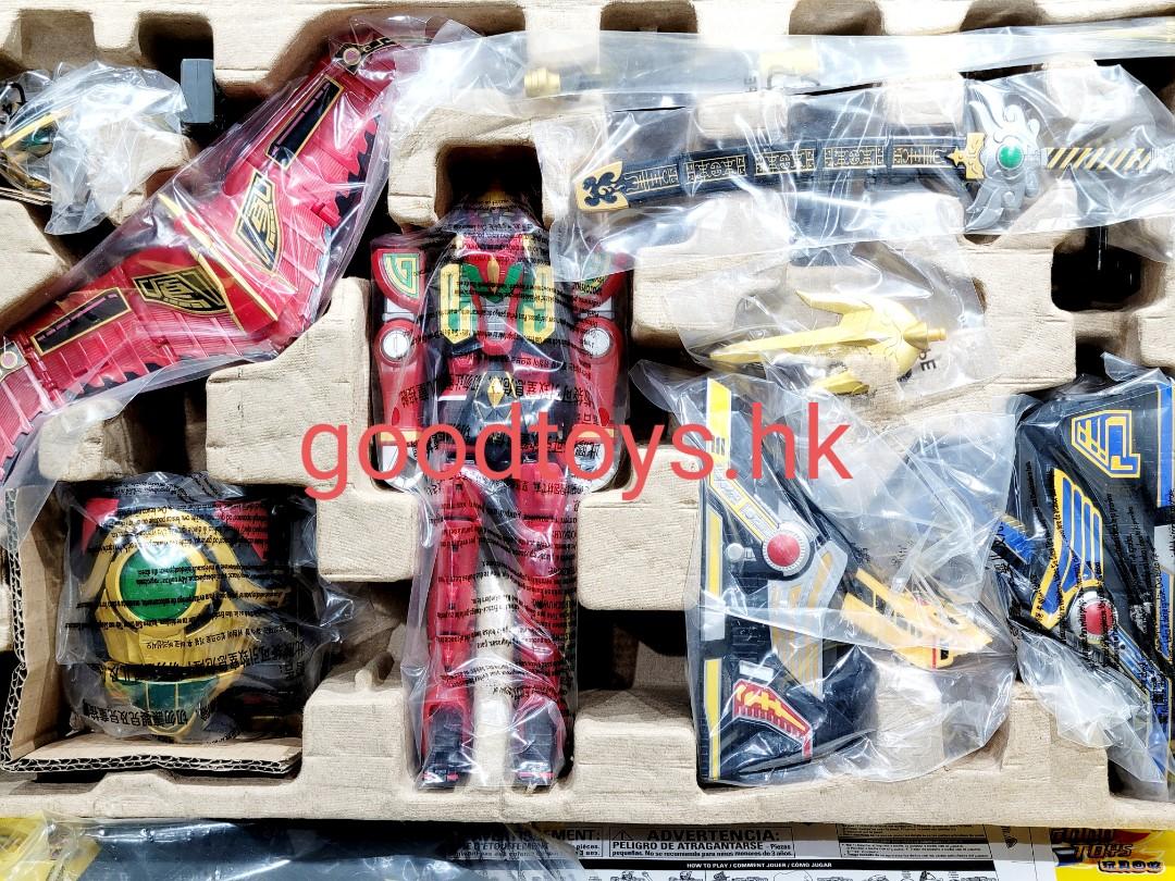 中古已開封BANDAI 美版POWER RANGERS 五星戰隊LEGACY THUNDER MEGAZORD