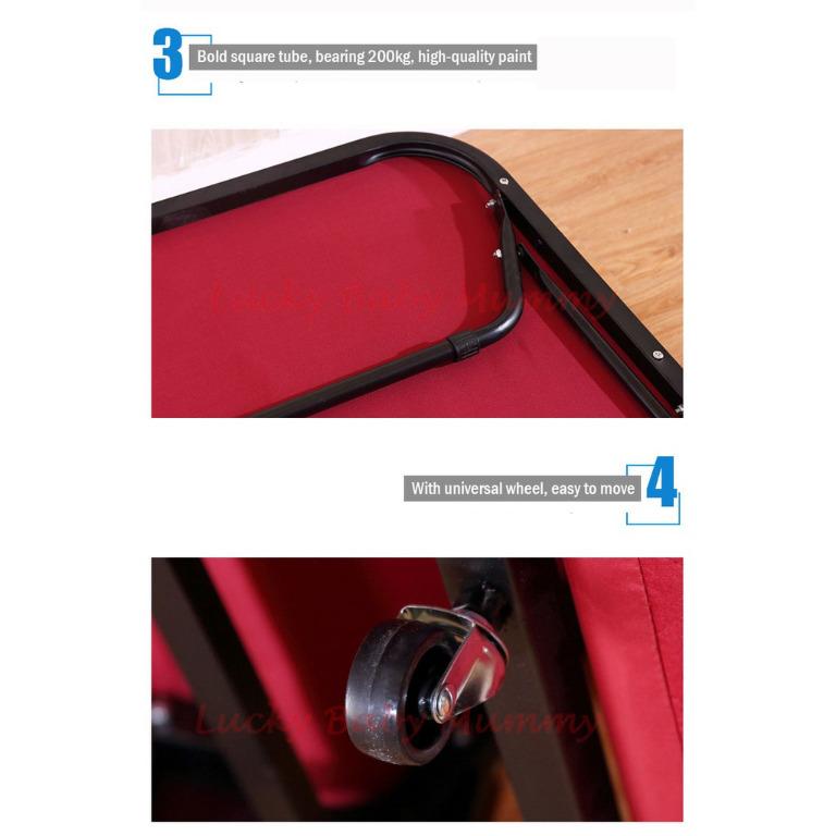 【3fold Bed】ELOISE Premium Japanese Foldable Single Bed/Folding Queen