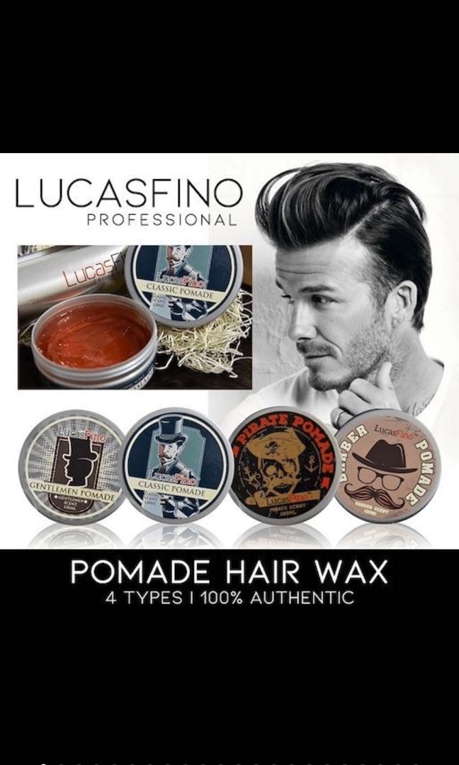 Lucas Fino 100 Authentic Professional Scented Pomade Hair Wax Health Beauty Hair Care On Carousell Popular items for hair pomade wax. carousell