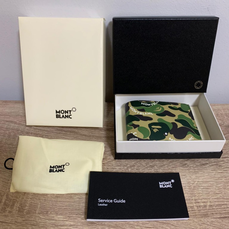 Bape montblanc wallet clearance