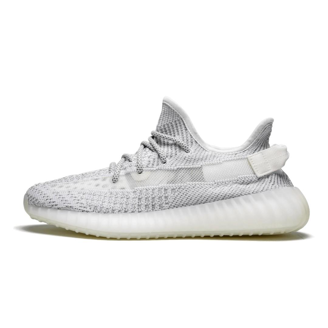 static reflective yeezy 350