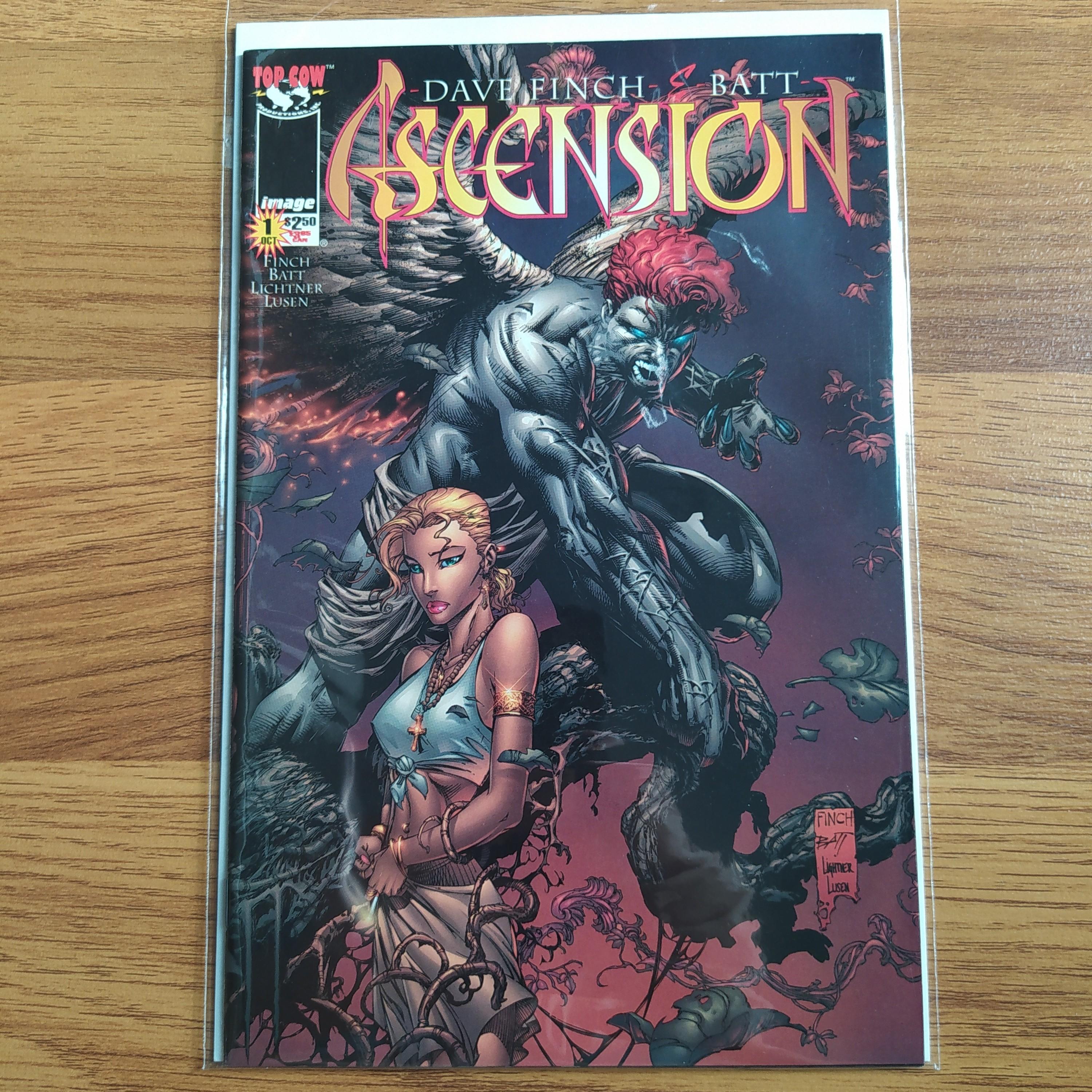 Ascension 1997 series # 4 near mint comic book