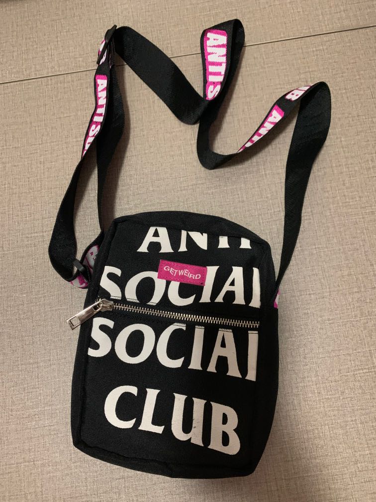 確実正規☆It´s The Remix Black Side Bag☆assc-