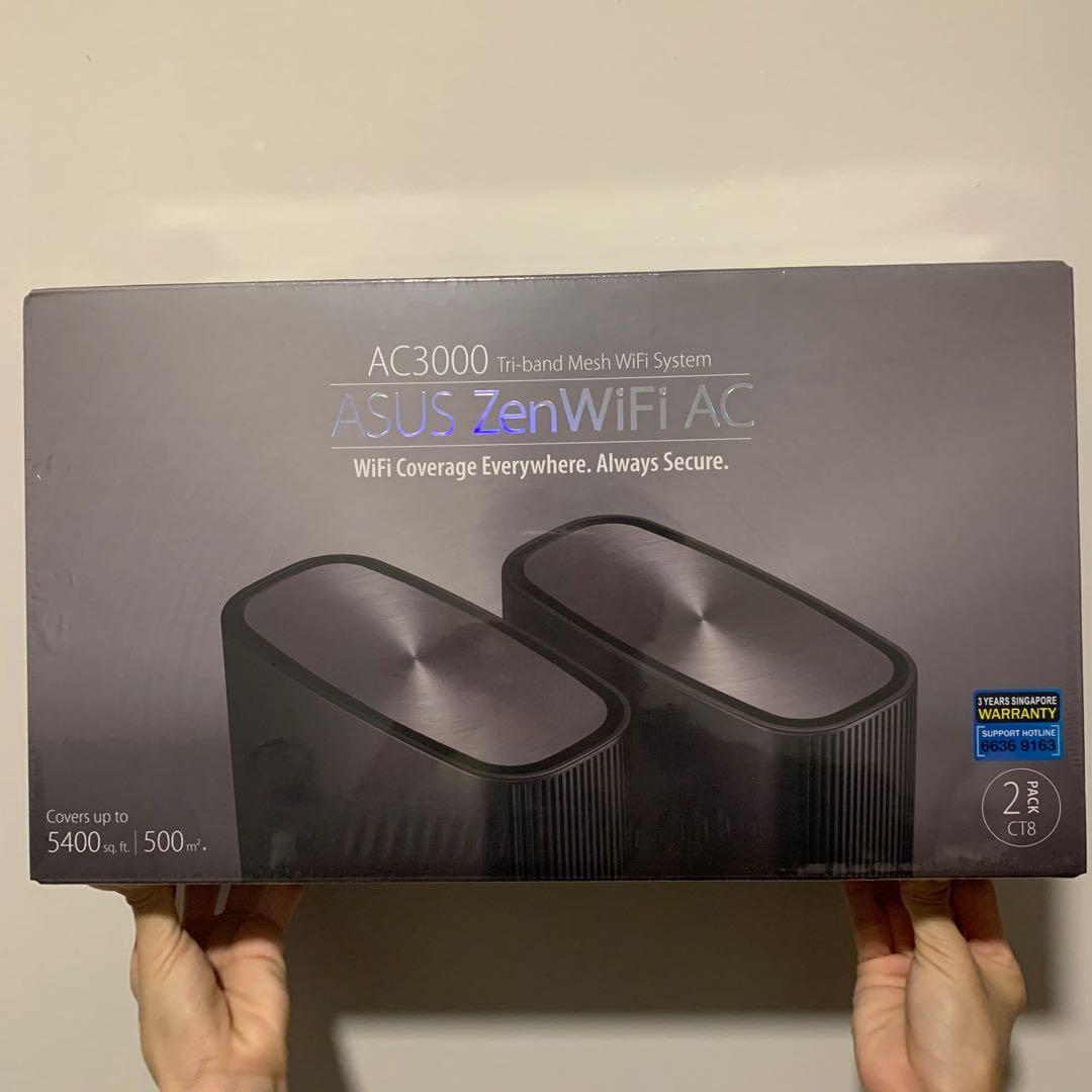 Asus Zenwifi AC AC3000 Mesh Wifi Router, Computers & Tech, Parts ...