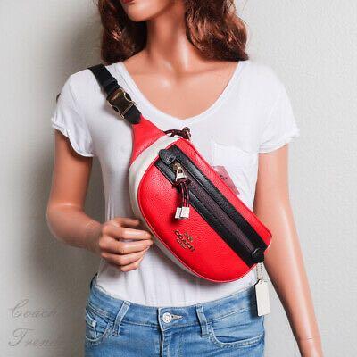 red coach fanny pack