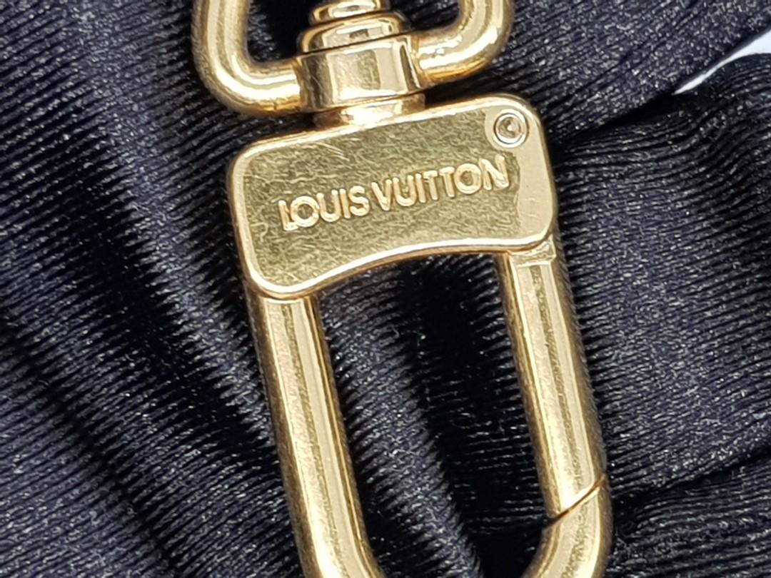 Authentic Louis Vuitton Gold D Ring 5/8” With Leather For Bag Strap  Replacement 