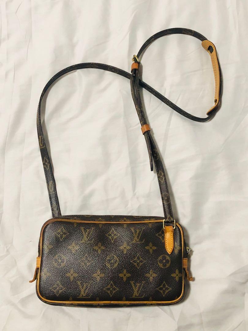 Authentic LV Louis Vuitton Monogram Marly Bandouliere Crossbody